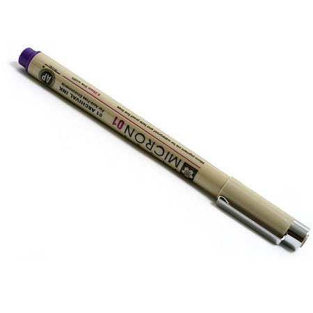 Sakura of America Pigma Micron 01 Pen 0.25mm - PURPLE