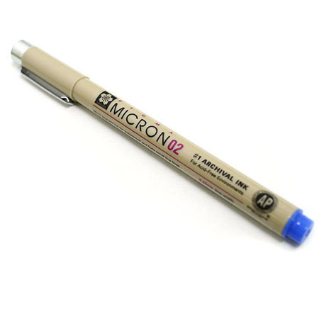 Sakura of America Pigma Micron 02 Pen 0.30 - BLUE