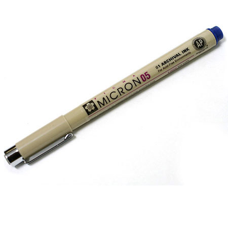 Sakura of America Pigma Micron 05 Pen 0.45mm - ROYAL BLUE