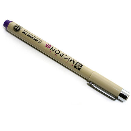 Sakura of America Pigma Micron 05 Pen 0.45mm - PURPLE