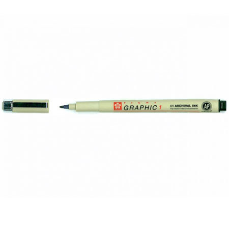 Sakura of America Pigma Graphic 1 Pen 1mm - Black