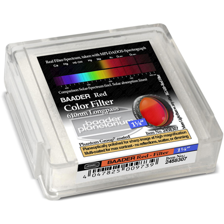 SBIG Baader 1.25" Red Filter
