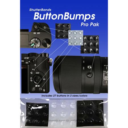 ShutterBands ButtonBumps Pro Pak