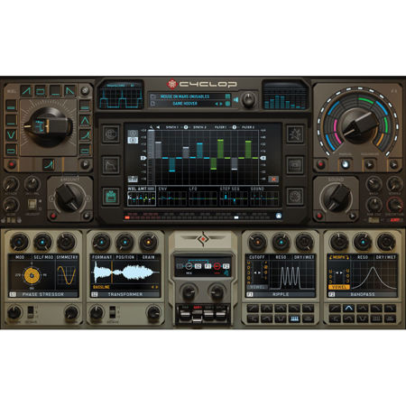 Sugar Bytes Cyclop Monophonic Bass Synthesizer, Electronic Delivery
