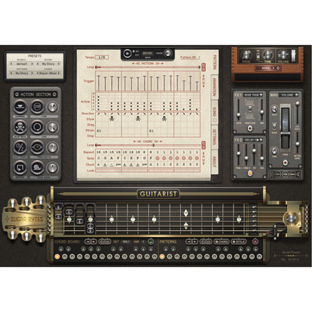 Sugar Bytes Guitarist Software, Electronic Download