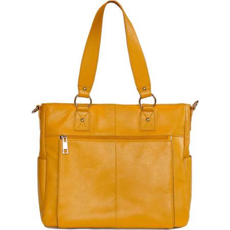 SHUTTERbag Journey Leather Camera Bag - Goldenrod Yellow