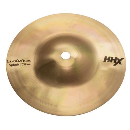 Sabian 7" HHX Evolution Splash Cymbal, Extra-Thin, Brilliant Finish