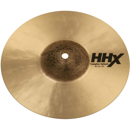 Sabian 10" HHX Complex Splash, Thin, Traditional Finish