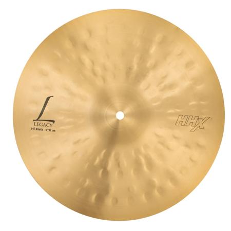 Sabian 14" HHX Legacy Hi-Hat Top Cymbal, Medium, Natural Finish