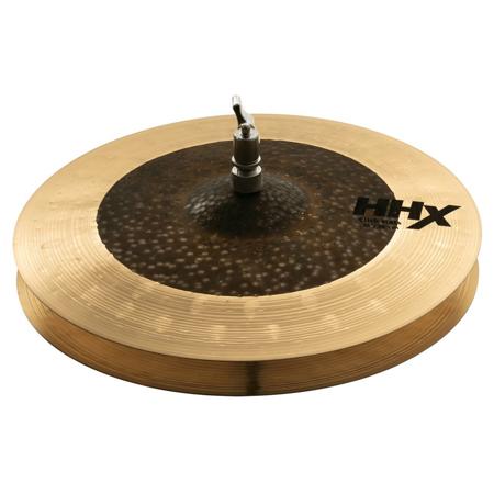 Sabian 14" HHX Click Hi-Hat Cymbals, Natural Finish, Pair