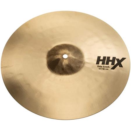 Sabian 14" HHX Thin Crash Cymbal, Brilliant Finish