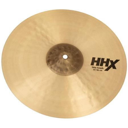 Sabian 14" HHX Thin Crash Cymbal, Natural Finish