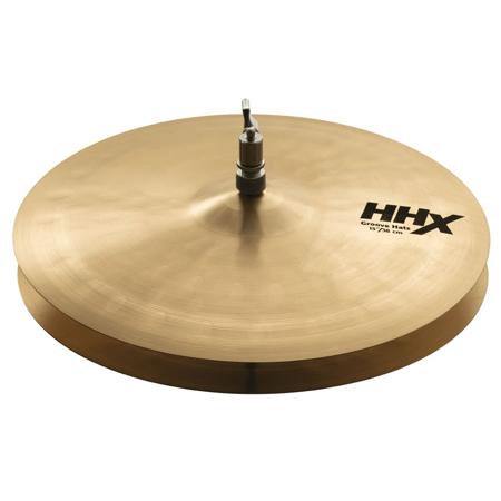 Sabian 15" HHX Groove Hi-Hat Cymbals, Natural Finish, Pair