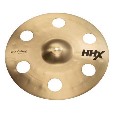 Sabian 16" HHX Evolution O-Zone Crash Cymbal, Thin, Brilliant Finish