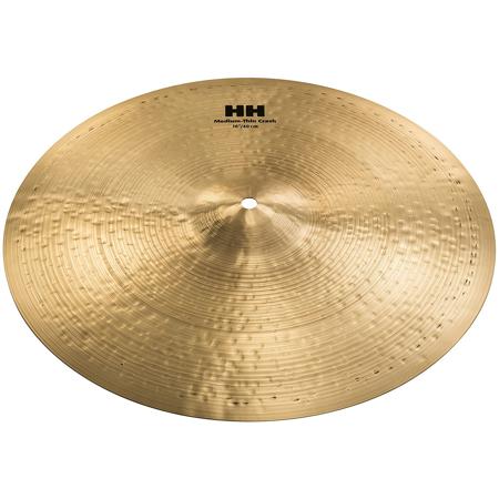 Sabian 16" HH Medium-Thin Crash Cymbal, Natural Finish