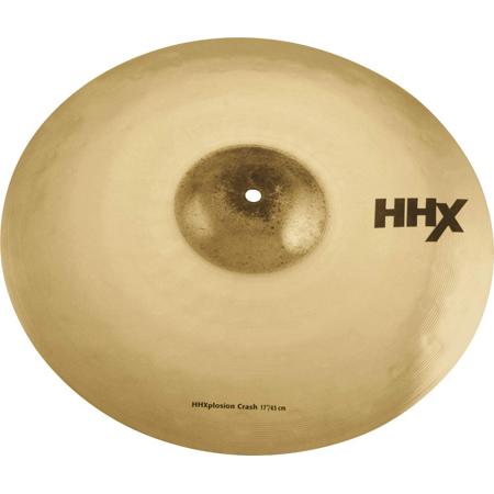 Sabian 17" HHX X-Plosion Crash Cymbal, Medium-Thin, Brilliant Finish