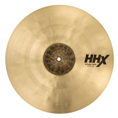 Sabian 17" HHX X-Treme Crash Cymbal, Thin, Natural Finish