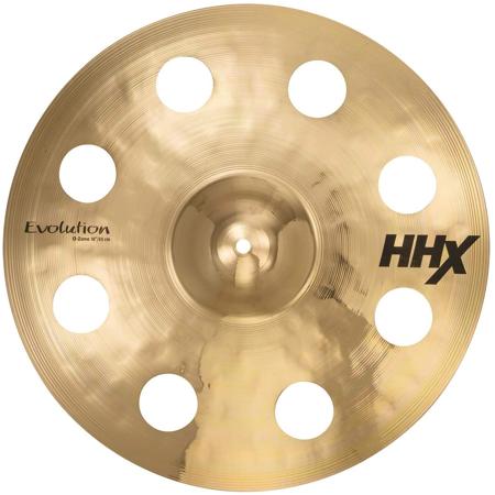Sabian 18" HHX Evolution O-Zone Crash Cymbal, Thin, Brilliant Finish