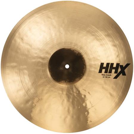 Sabian 18" HHX Thin Crash Cymbal, Brilliant Finish