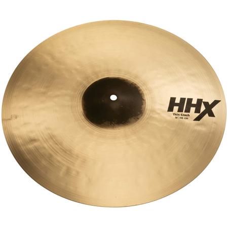 Sabian 18" HHX Thin Crash Cymbal, Brilliant Finish