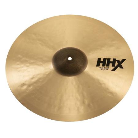 Sabian 18" HHX Thin Crash Cymbal, Natural Finish