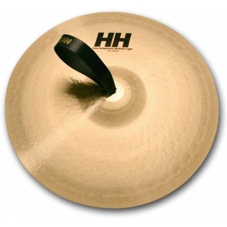 Sabian 18" HHX New Symphonic Viennese Hand Cymbals, Medium, Brilliant, Pair