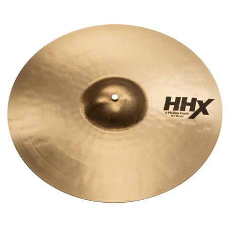 Sabian 18" HHX X-Plosion Crash Cymbal, Medium-Thin, Brilliant Finish