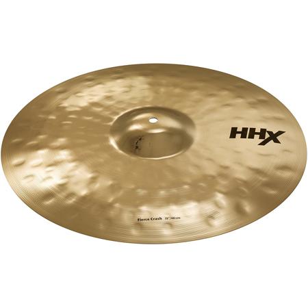 Sabian 19" HHX Fierce Crash Cymbal, Medium-Thin, Brilliant Finish