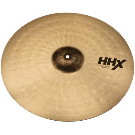 Sabian 20" HHX Crash Cymbal, Thin, Brilliant Finish