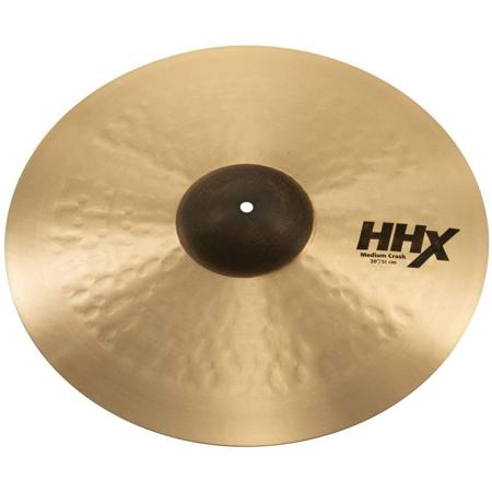 Sabian 20" HHX Medium Crash Cymbal, Natural Finish