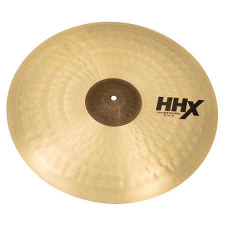 Sabian 21" HHX Raw Bell Dry Ride Cymbal, Medium-Heavy, Natural Finish