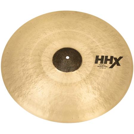Sabian 22" HHX Complex Medium Ride Cymbal, Natural Finish