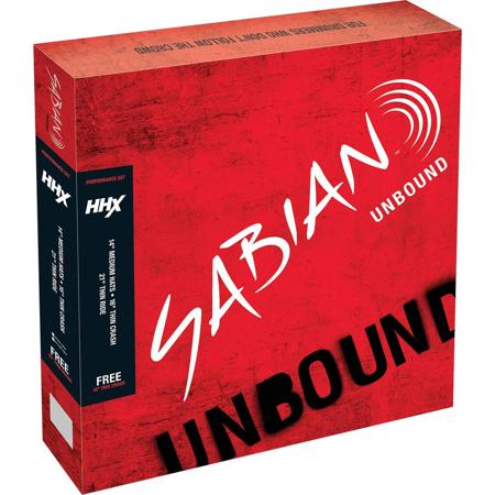 Sabian HHX Performance Cymbal Set, Natural Finish