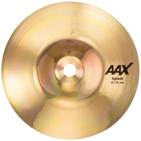 Sabian 6" AAX Splash Cymbal, Extra-Thin, Brilliant Finish