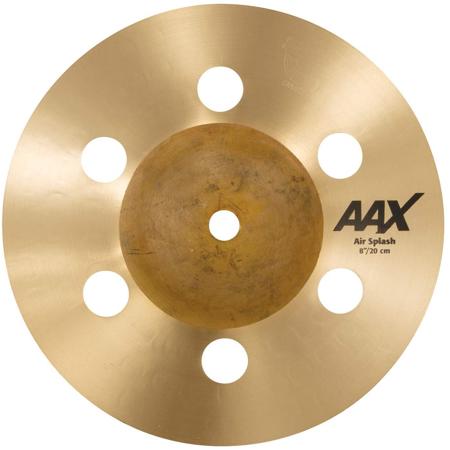 Sabian 8" AAX Air Splash Cymbal, Extra-Thin, Natural Finish