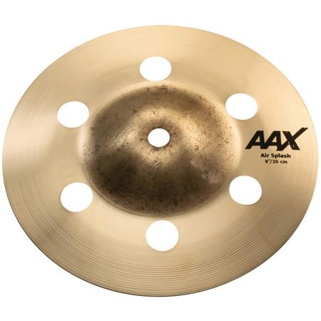 Sabian 8" AAX Air Splash Cymbal, Extra-Thin, Brilliant Finish