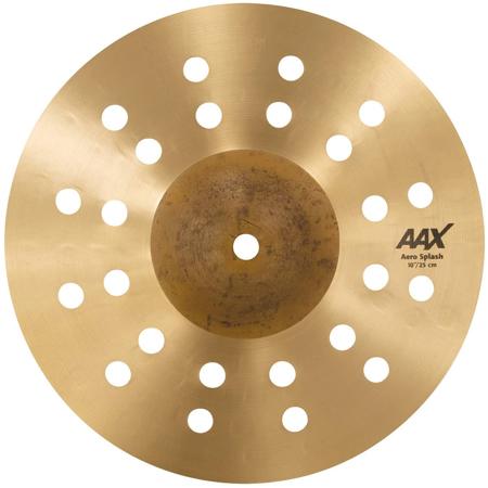 Sabian 10" AAX Aero Splash Cymbal, Extra-Thin, Natural Finish