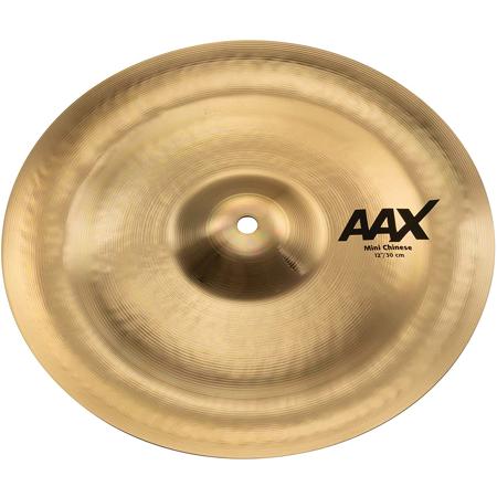 Sabian 12" AAX Mini Chinese Cymbal, Thin, Brilliant Finish