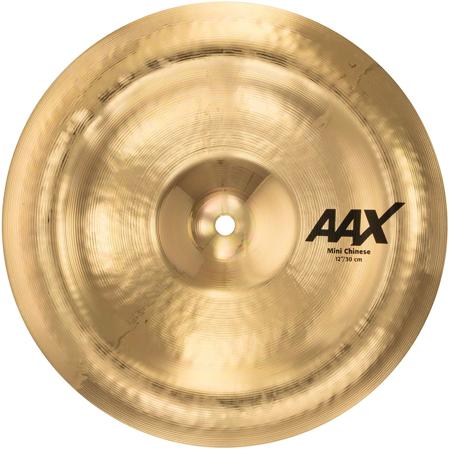 Sabian 12" AAX Mini Chinese Cymbal, Thin, Brilliant Finish