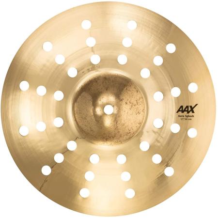 Sabian 12" AAX Aero Splash Cymbal, Extra-Thin, Brilliant Finish