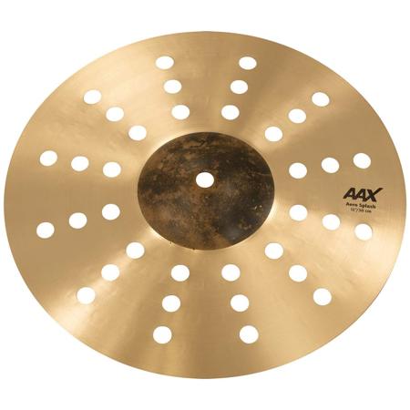 Sabian 12" AAX Aero Splash Cymbal, Extra-Thin, Traditional Finish