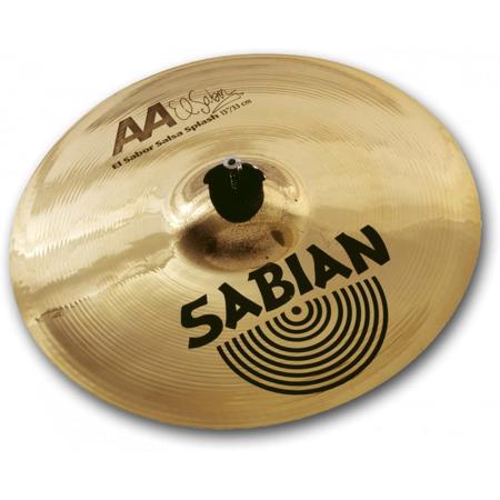 Sabian 13" AA El Sabor Salsa Splash Cymbal, Thin, Brilliant Finish