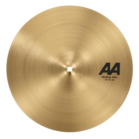 Sabian 14" AA Medium Hi-Hat Bottom Cymbal, Natural Finish