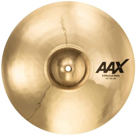 Sabian 14" AAX X-Plosion Hi-Hat Cymbals, Brilliant Finish, Pair
