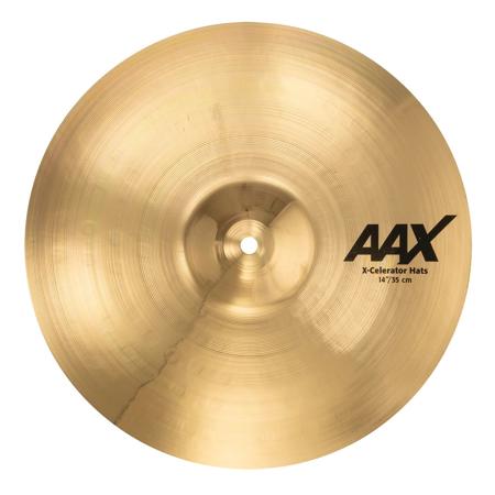 Sabian 14" AAX X-Celerator Hat Bottom Cymbal, Medium-Heavy, Brilliant Finish