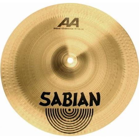 Sabian 14" AA Mini Chinese Cymbal, Thin, Brilliant Finish