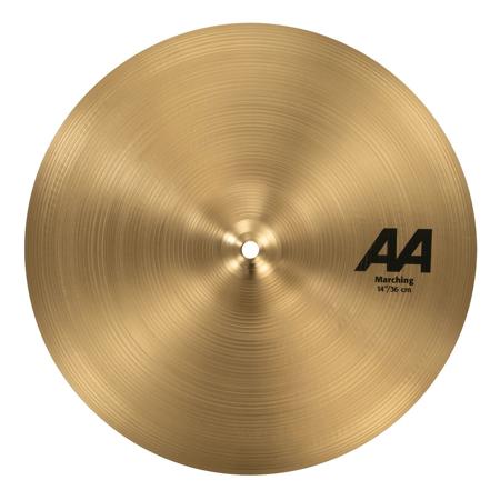 Sabian 14" AA Marching Band Hand Cymbal, Medium-Heavy, Natural Finish