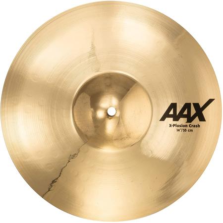 Sabian 14" AAX X-Plosion Fast Crash Cymbal, Medium-Thin, Brilliant Finish