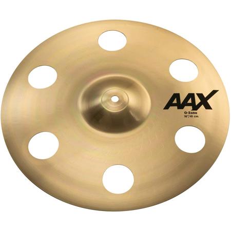Sabian 16" AAX O-Zone Crash Cymbal, Thin, Brilliant Finish