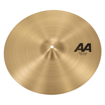 Sabian 16" AA Thin Crash Cymbal, Natural Finish